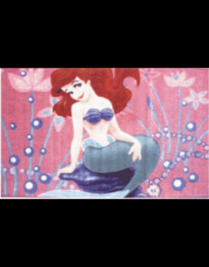 Home Character Rugs Disney Kid's Rugs Little Mermaid themed Kids Rug