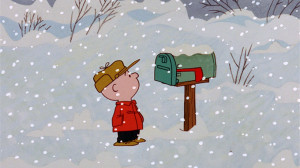 Charlie Brown : “Thanks for the Christmas card you sent me, Violet ...