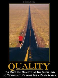 ... demotivational posters quality assurance quotes so true motivation