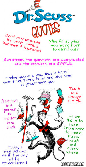 Inspirational Doctor Seuss Quotes