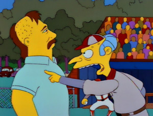 ... the fink homer at the bat categories milhouse van houten pranks winner