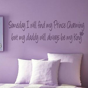 FIND-PRINCE-CHARMING-wall-quote-transfer-graphic-vinyl-large-sticker ...
