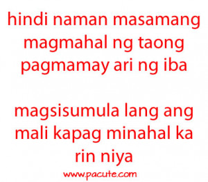 Tagalog Sad Love Quotes