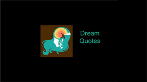 100 Quotes to Realize your Dreams