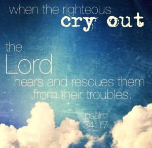 psAlm 34:17 -mE anD my moM have jusT start reading out of this booK in ...