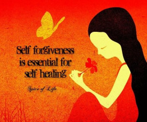 Self-forgiveness is essential for self-healing