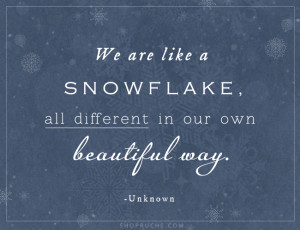 Sunday Inspiration: Snowflakes