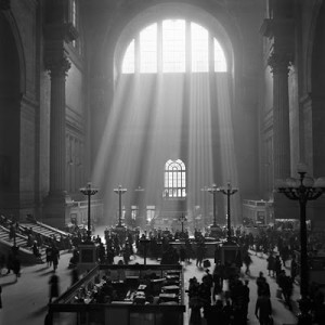 Penn Station, New York City, 1940's