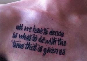 tattoos for your life should leave great life quotes tattoos for men ...