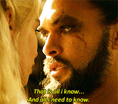 gif love moon stars sun game of thrones emilia clarke jason momoa Khal ...