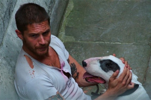Tom Hardy gets into character on Oliver Twist.[Bill] Sikes is the ...