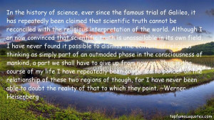 Favorite Werner Heisenberg Quotes