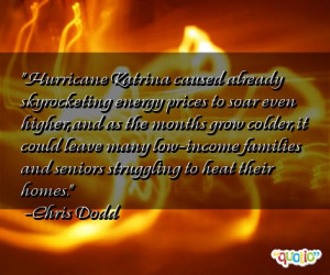 Hurricane Katrina caused already skyrocketing energy prices