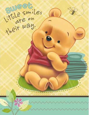 Baby Winnie the Pooh Smile - keep-smiling Photo