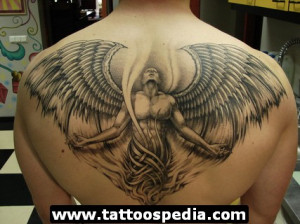 angel wing tattoos for men large wings tattooed angel tattoos angel ...