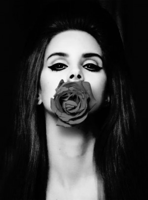 Black and White lana del rey ride h&m Born To Die paradise edition