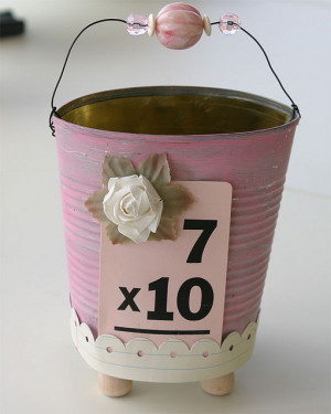 70th Birthday Tin. Fill it with York peppermint patties? :)