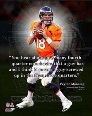 Top Ten Inspirational Quotes From Peyton Manning
