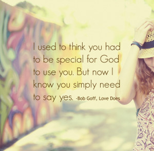 Simply say yes; Driving blindfolded