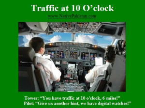 Aviation Humour: Traffic at 10 O'Clock - Funny Aviation Jokes, Pilot ...