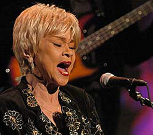 ... The late soul singer Etta James, in her 2007 conversation with Tavis