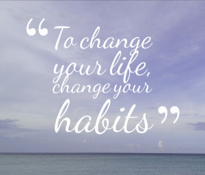 habit quote