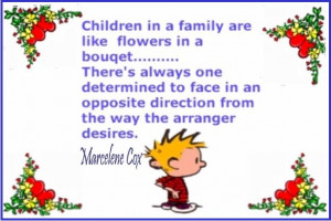 Children Are Like Flowers
