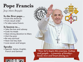 Pope Francis Biography Graphic by CNS. Click on the image to see the ...