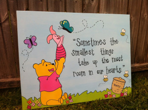 winnie the pooh and piglet too