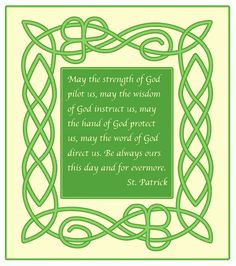 St. Patrick's Day-blessing More