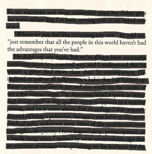 great gatsby gatsby quote privilege feminism feminist book daisy nick ...