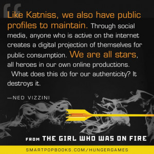 Ned Vizzini on the Hunger Games trilogy, from THE GIRL WHO WAS ON FIRE ...