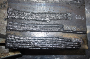 Some 6013 slag curl...60 amps/Dig 30%/DC+