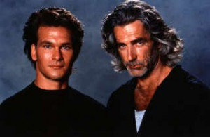 ... as 'Dalton' and SAM ELLIOTT as 'Wade' in the movie, 