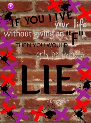 quotes about living a lie