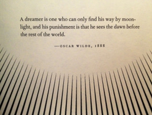 quote from Oscar Wilde kicks off Part I of Erin Morgenstern ...