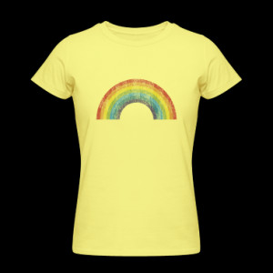 Rainbow Vintage Women's T-Shirts