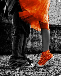 colour,orange,couples,couple,sneakers,cute ...