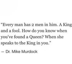Mike Murdock “The King and the Queen” Quote More