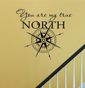 you are my true north star vinyl wall decals quotes
