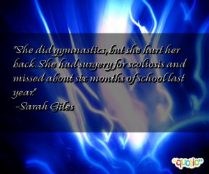 Scoliosis Quotes