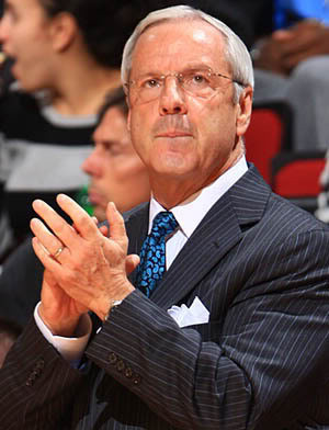 Roy Williams current coach of UNC Tarheels basketball Image
