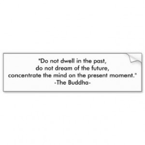 Mindfulness-Buddha-Zitat Auto Sticker