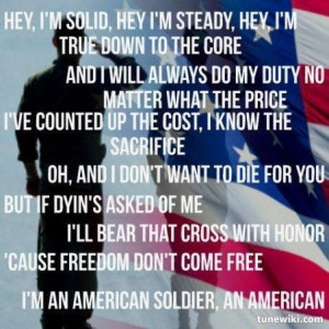 American Soldier -Toby Keith