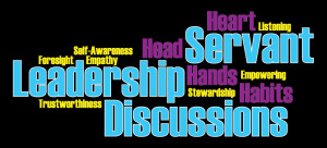 Register for Servant Leadership Discussions Here