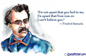that you lied to me i m upset that from now on i can t believe you ...