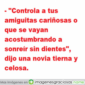 Una Novia Tierna Y Celosa