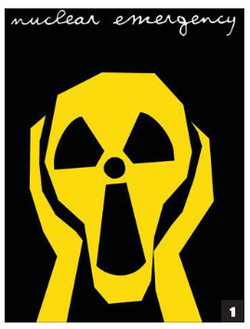 Nuclear Waste Danger Signs