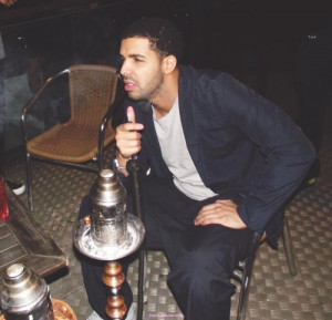 Drake Smoking A Cigarette Or Weed picture