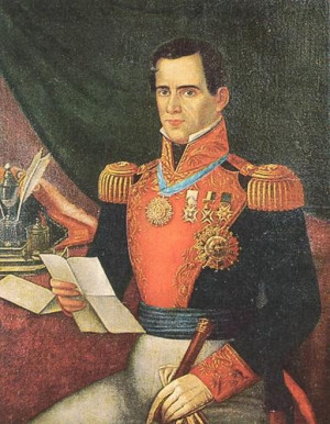Antonio López de Santa Anna, Mexican general and president. Unknown ...